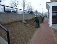 Operai al lavoro per Movimento Terreno